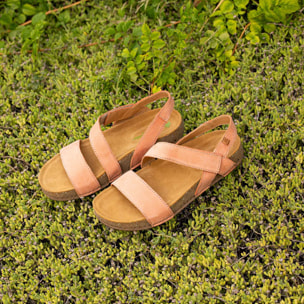 Sandalias N5791 NOBUCK LAVADO SALMON / BALANCE color Salmon