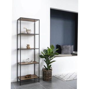 Ficus lyrata artificiale Fiddle Leaf Tree verde H 100 cm