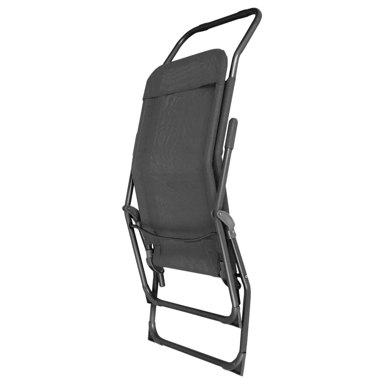 Transat "Siesta" en acier gris