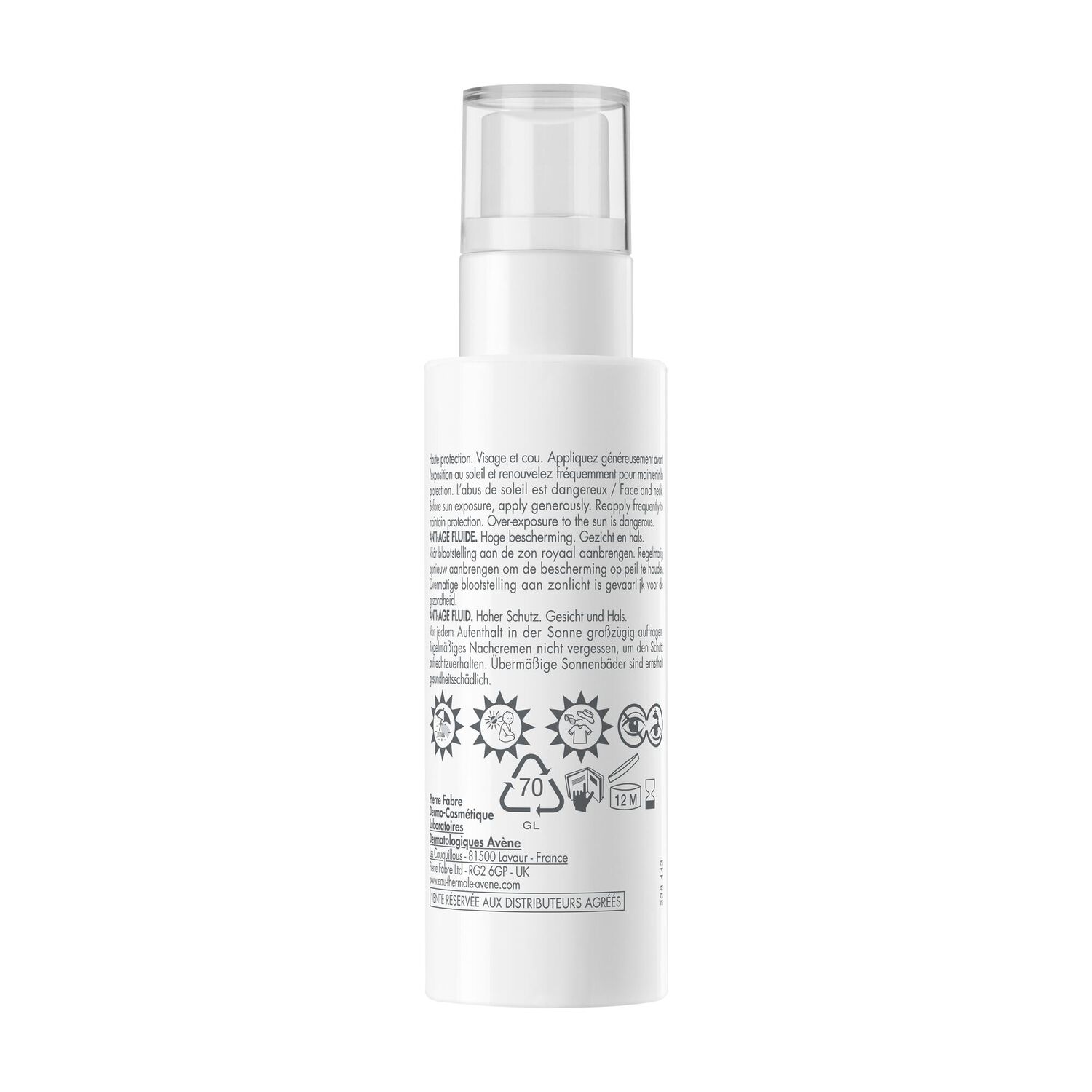 Solaires - Fluide Anti-âge Haute Protection SPF50 40 ml