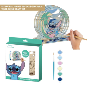 Figuras Coloreables Madera Stitch