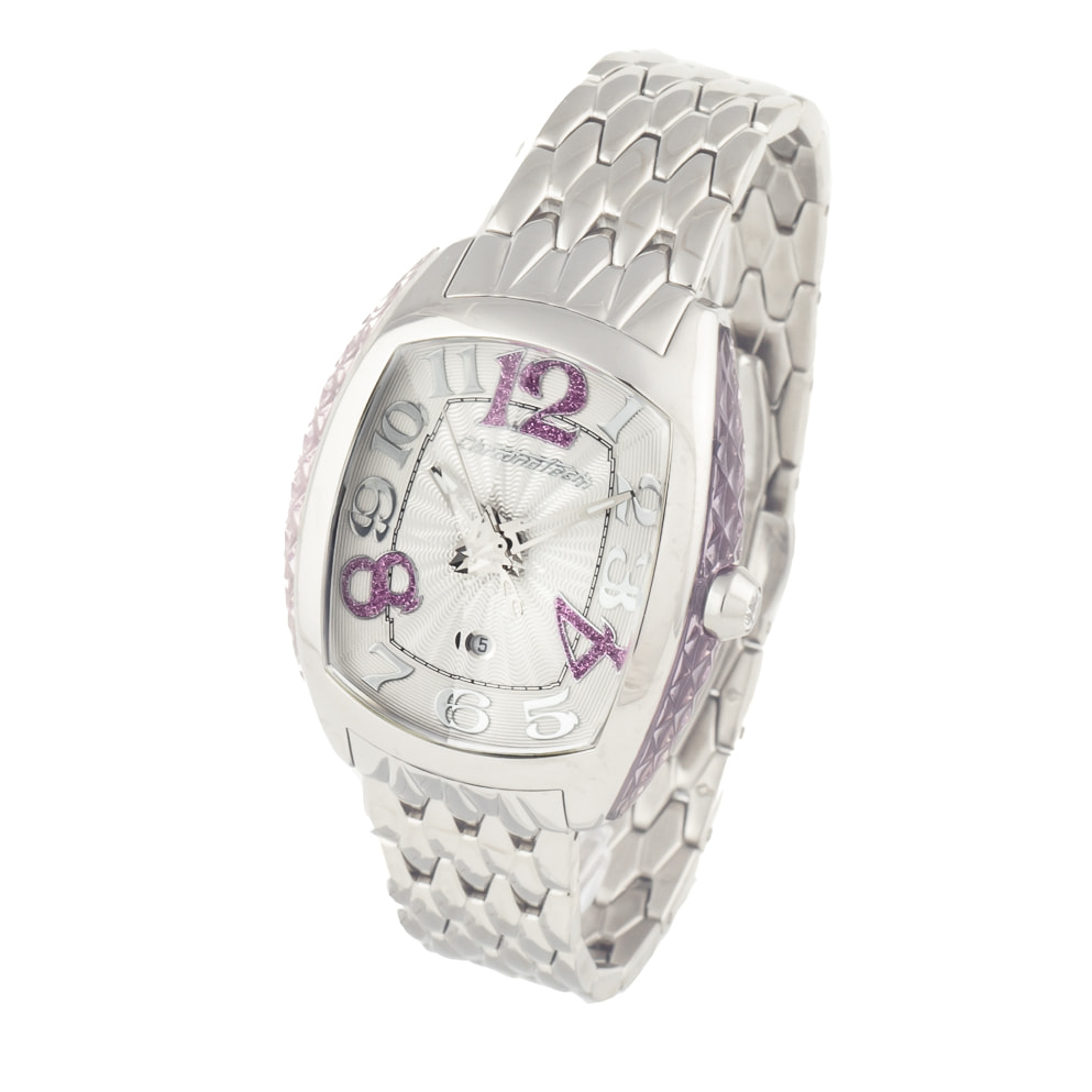 Reloj Chronotech CT7998L-16M Mujer Analogico Cuarzo con Correa de Acero