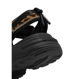 Sandalia Mujer  Flame Tiras Leopardo