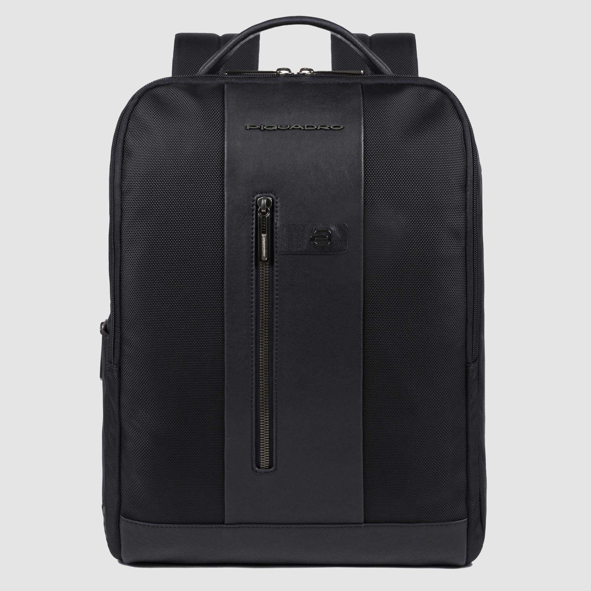 Piquadro Zaino uomo porta pc 15,6" in tessuto riciclato