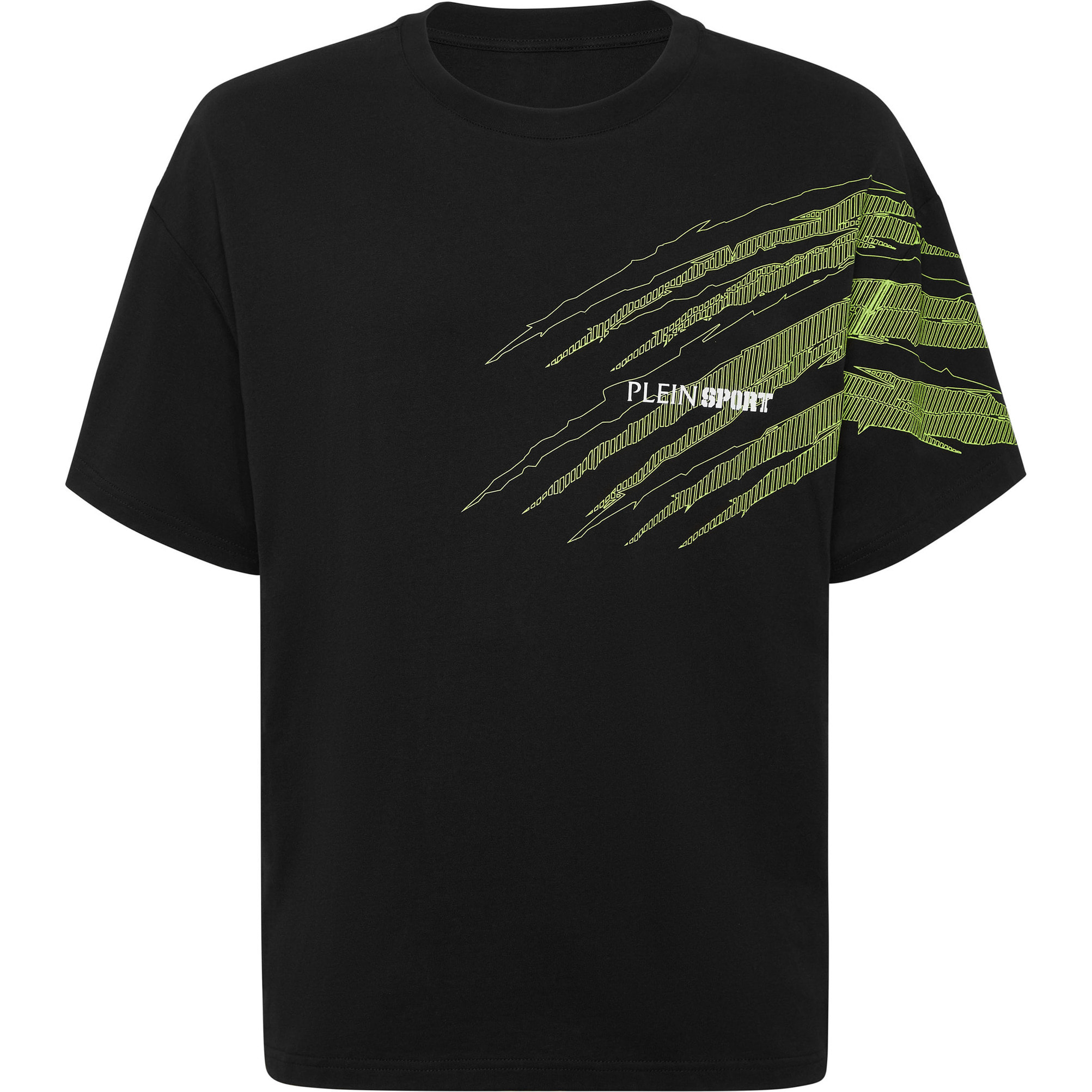 PLEIN SPORT T-Shirt Round Neck Ss SCRATCH