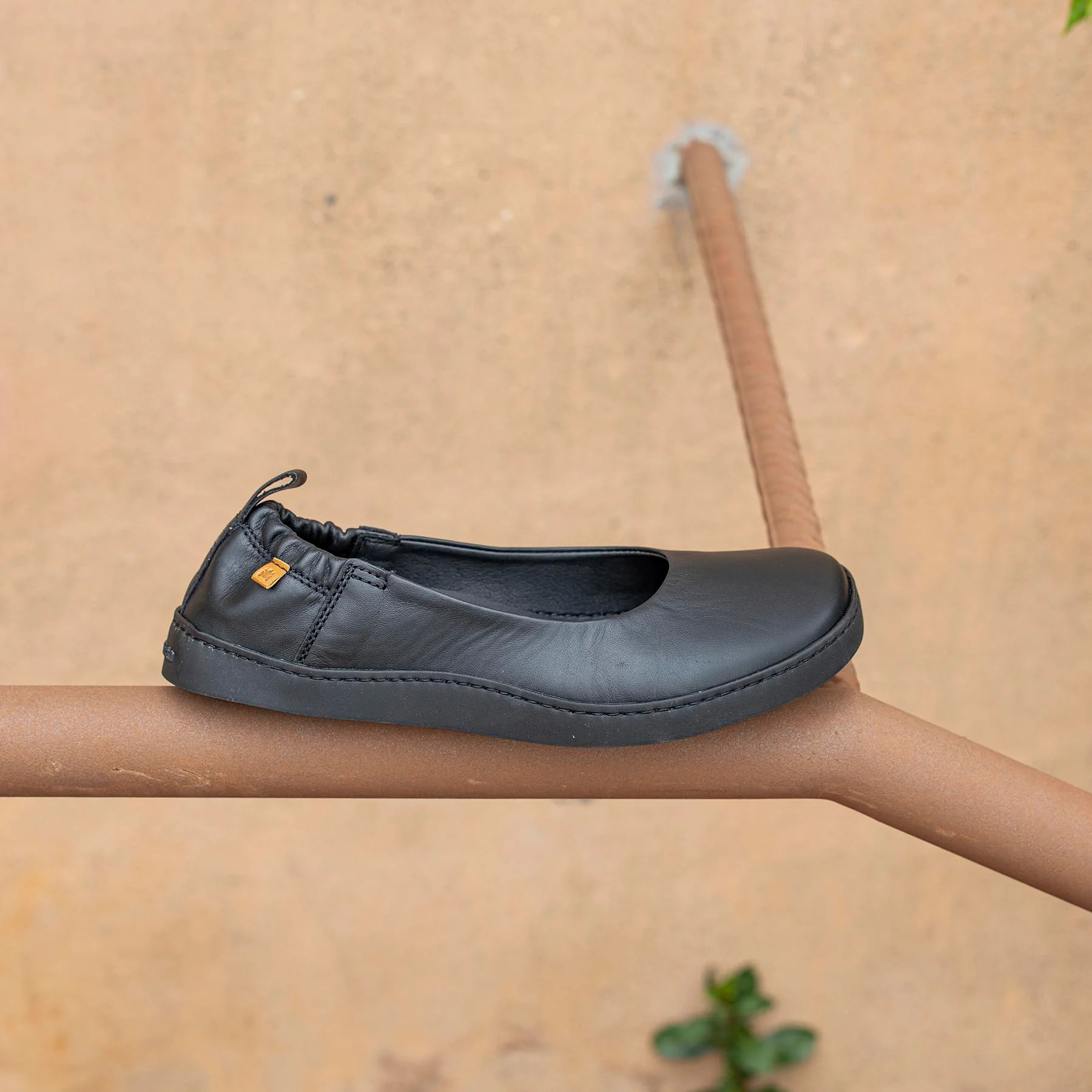 Bailarinas N5912 SOFT NAPPA BLACK/ ORIGEN color Black