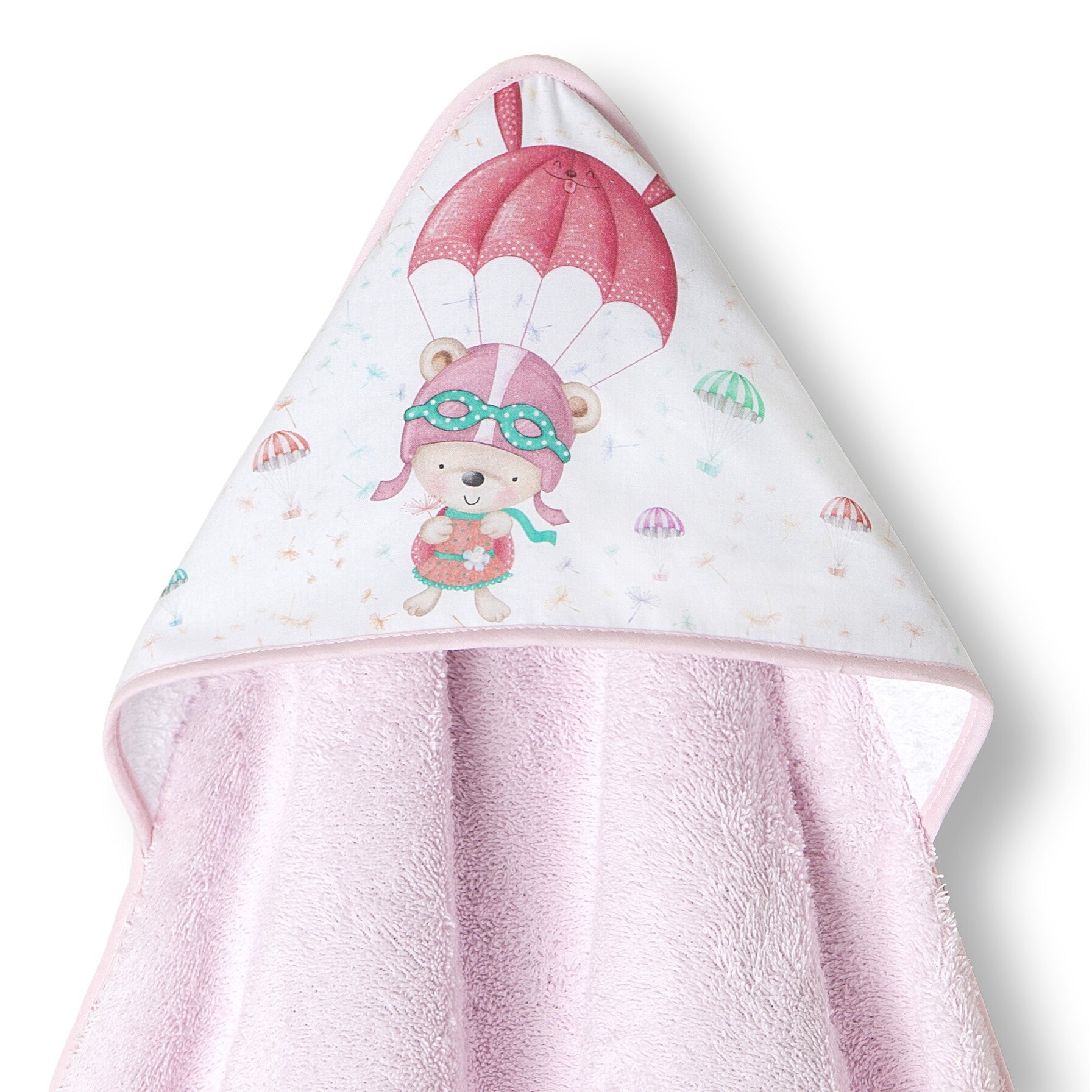 Capa de Baño 1 x 1 Mt  Mod Paracaidista Rosa