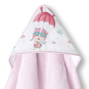 Capa de Baño 1 x 1 Mt  Mod Paracaidista Rosa