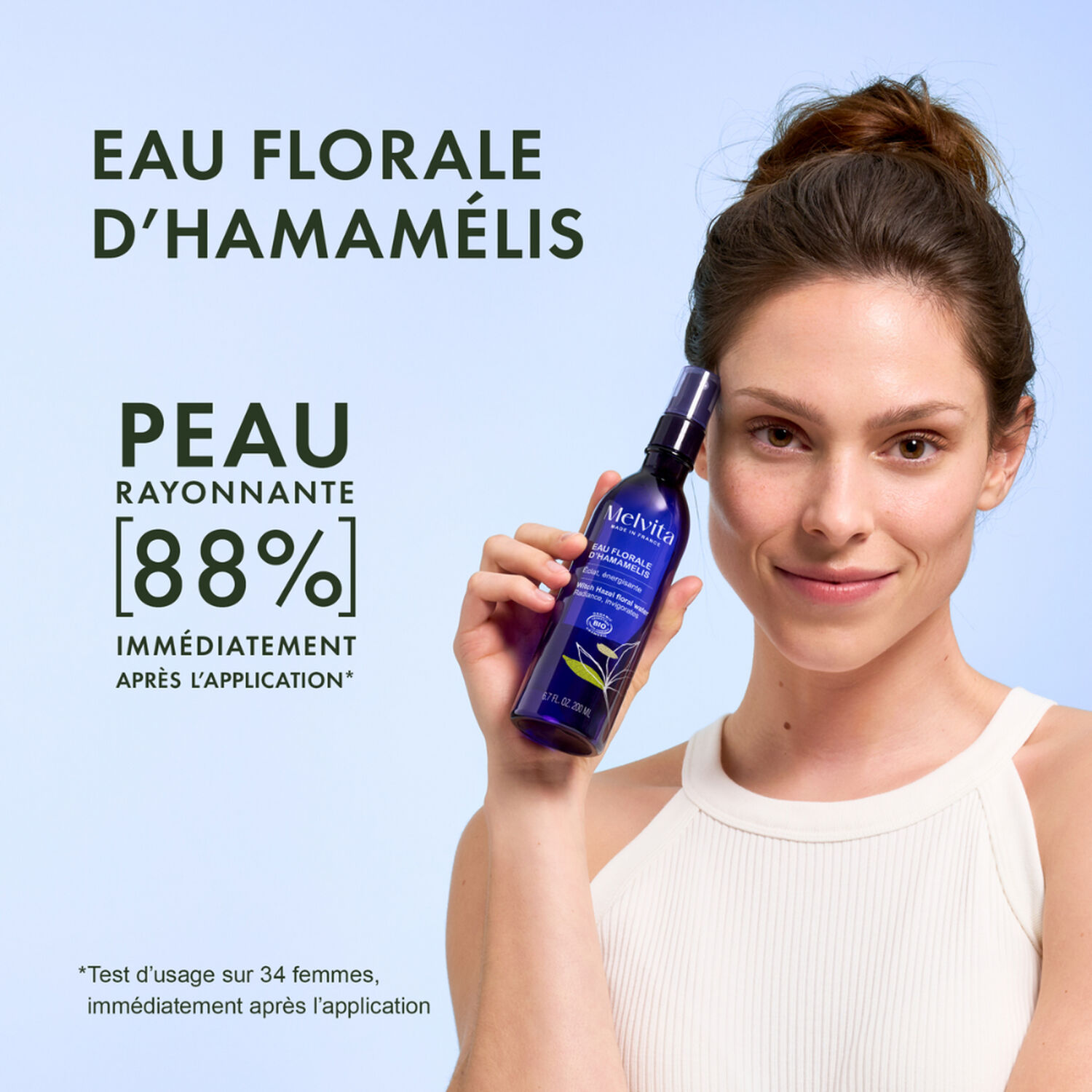 Eau Florale d'Hamamelis  - Tonifiante & Éclat 200 ml