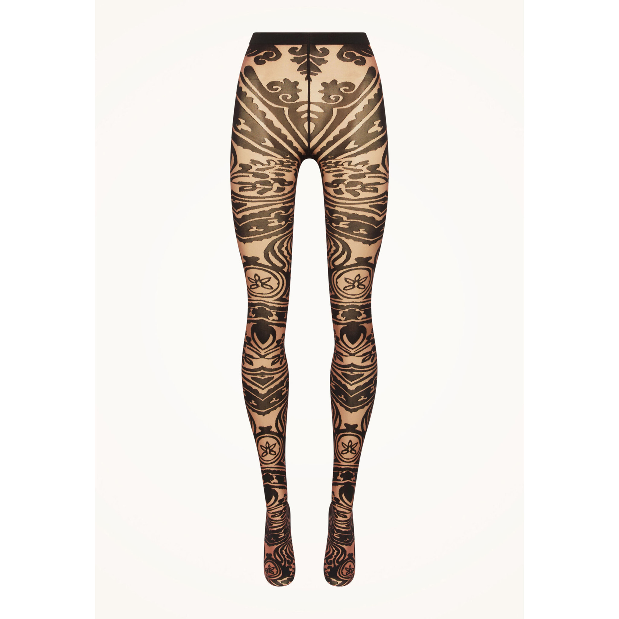 Collant Paisley Tattoo Tights