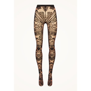 Collant Paisley Tattoo Tights
