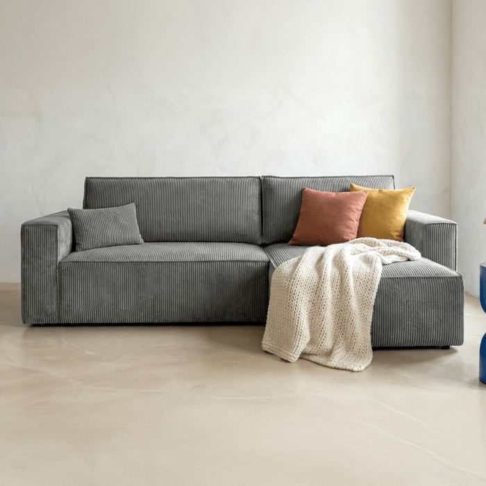Canapé d'angle convertible 4 places - LIVIA