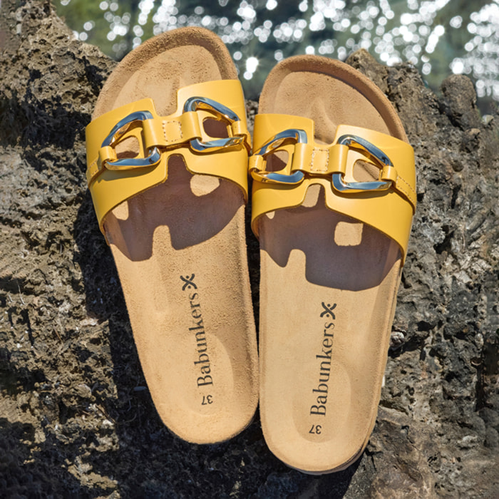 Sandalia BABUNKERS AMARILLO