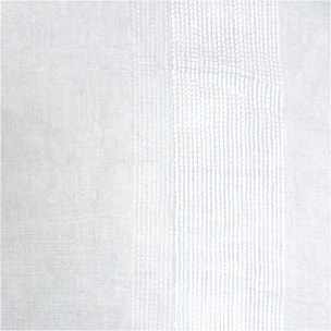 Cortina de ollaos BELLANTE Franjas Blanca