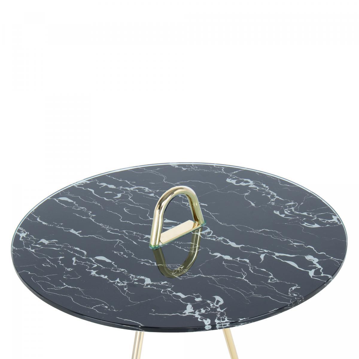 Table basse RUSI Fait à la main en Acier