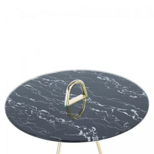 Table basse RUSI Fait à la main en Acier