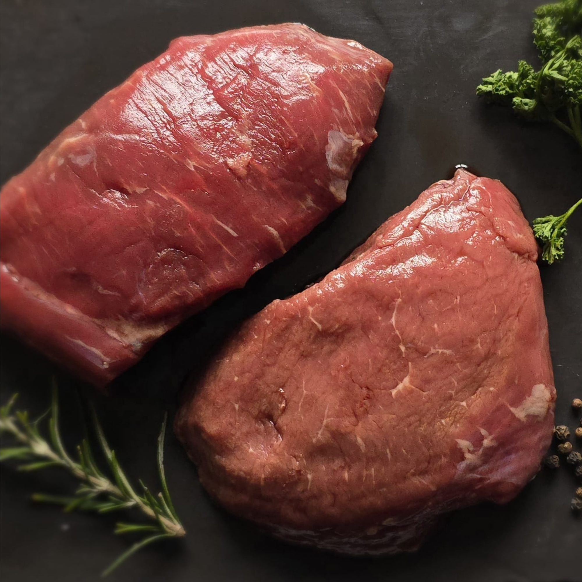 Bifteck de boeuf façon pavé Blonde d'Aquitaine 2 tranches de 200g - France - Axuria