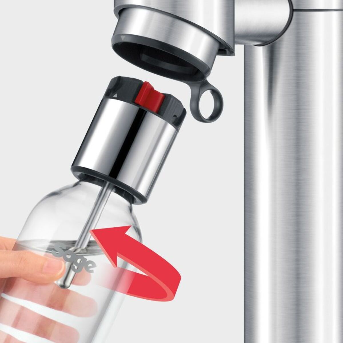 Machine à soda SAGE APPLIANCES InFizz Fusion SCA800BSS0ZEU1