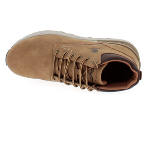 Armata di Mare Scarpe Uomo Stivaletti Casual Stringati con Soletta Rimovibile in Memory Foam AMU 2D802 Cognac