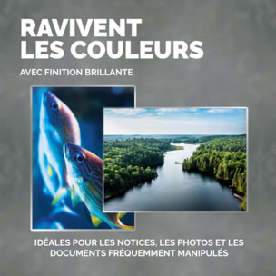 Consommable de bureau pour plastifieuse FELLOWES A4 80 Micr