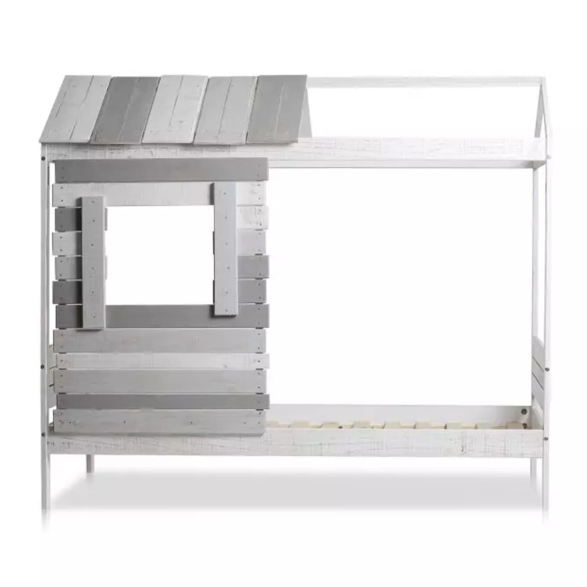 Cama cabaña Barnie W Vintage - Grayscale