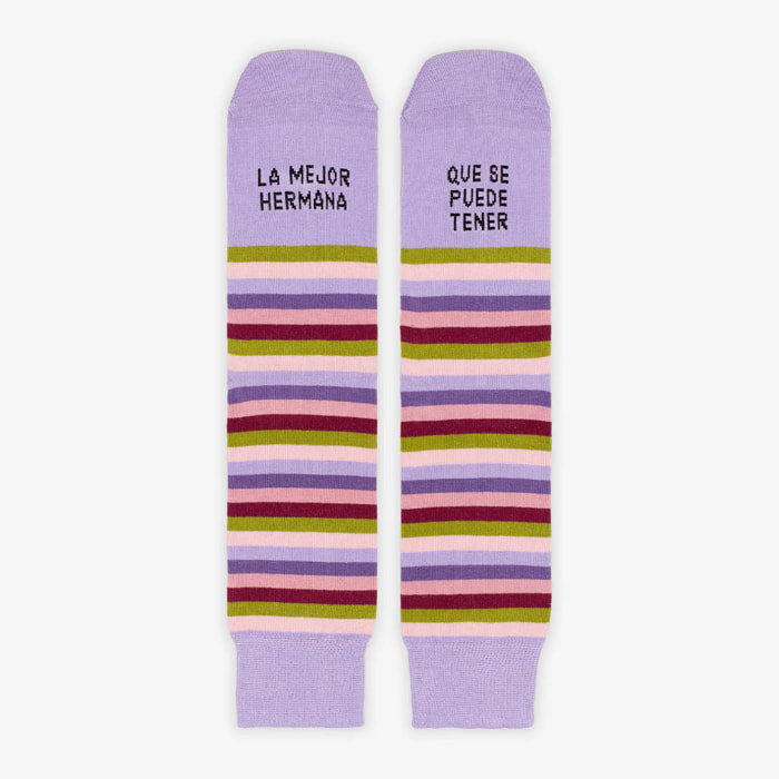 Calcetines "La mejor hermana que se puede tener"