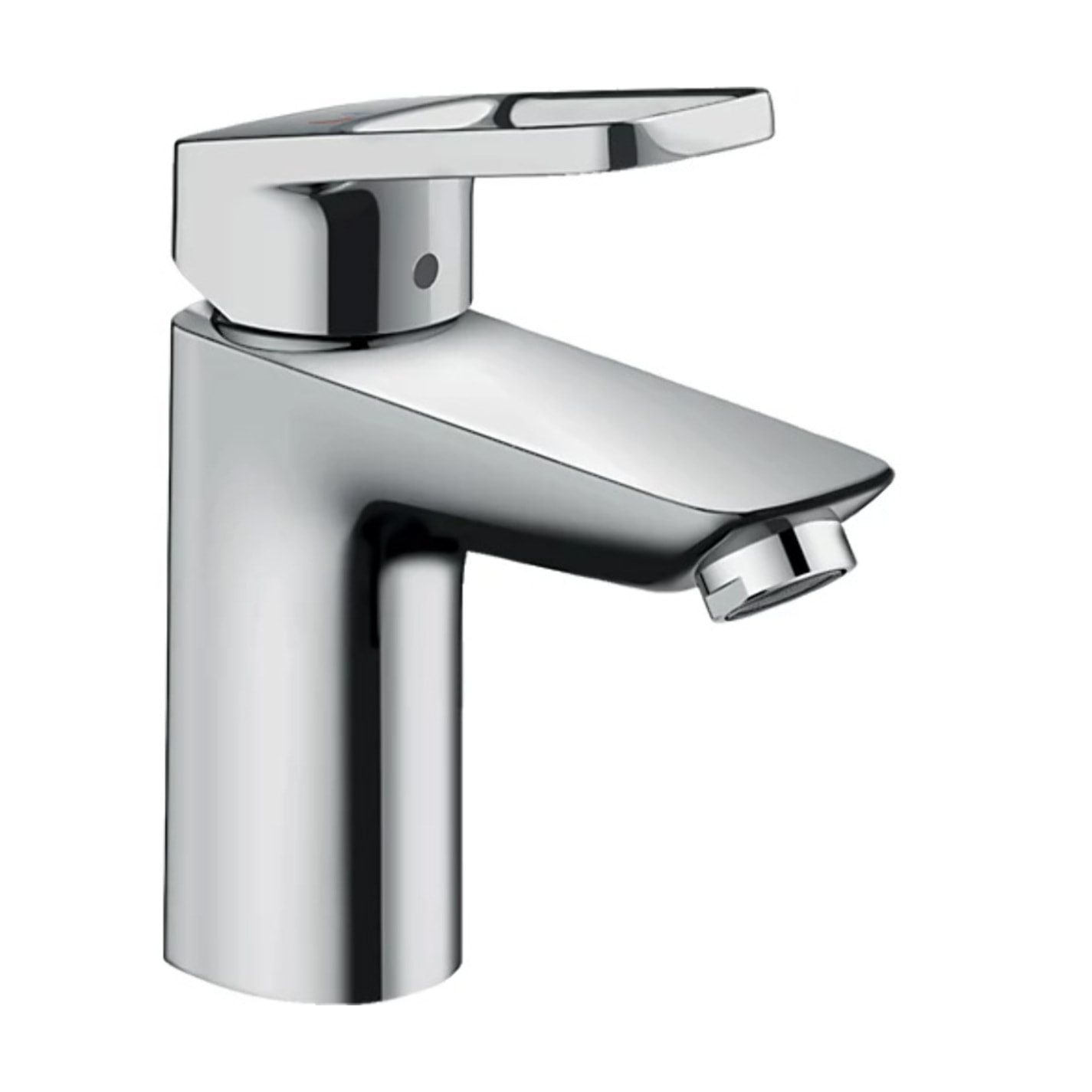 Mitigeur de lavabo HANSGROHE Logis Loop Eco CH3 CoolStart, avec tirette et vidage synthétique chromé - 71154000