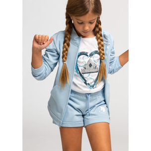 Camiseta de Niña Fantasía Lentejuelas