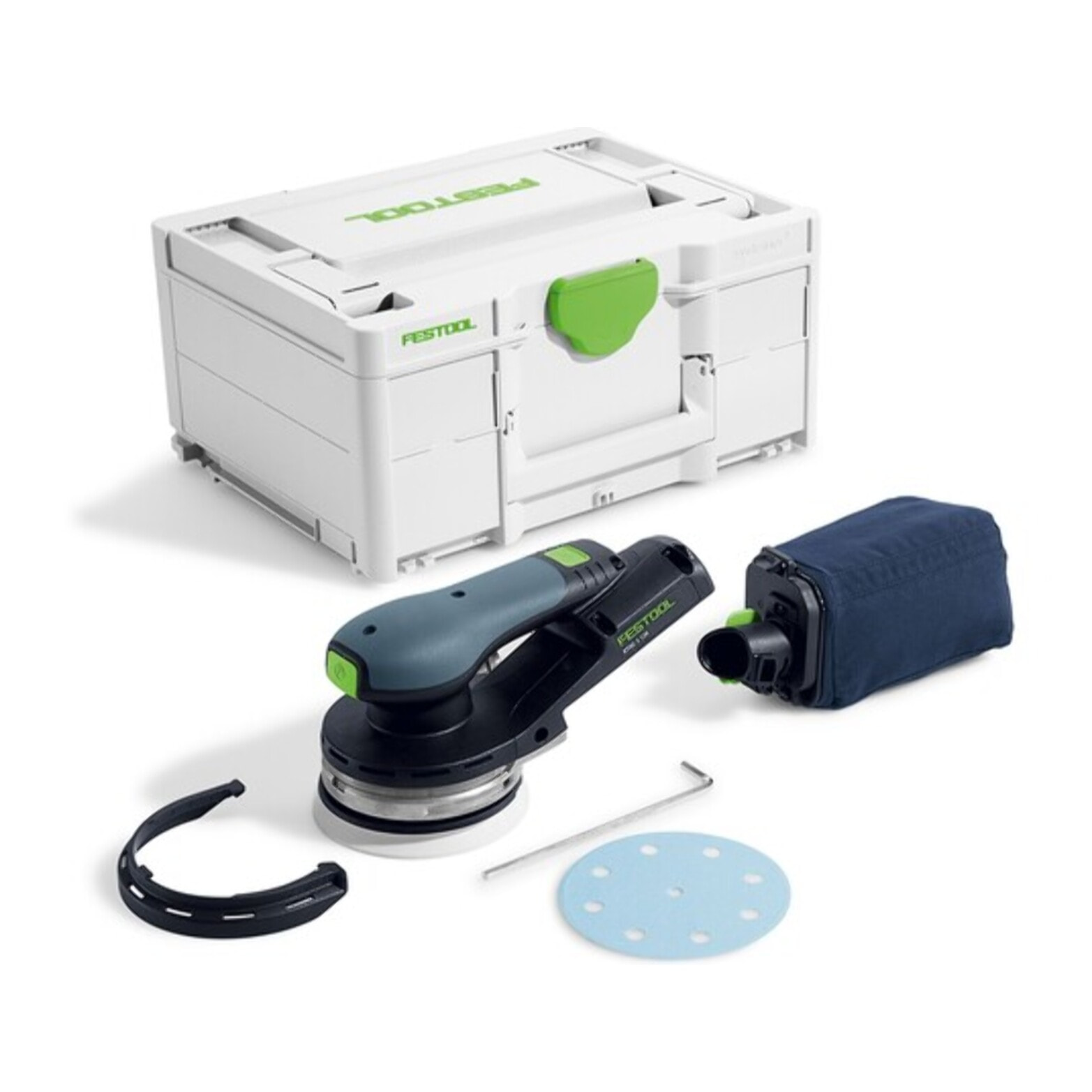 Ponceuse excentrique sans fil ETSC 2 125-Basic - FESTOOL - sans batterie ni chargeur - Systainer - 577733