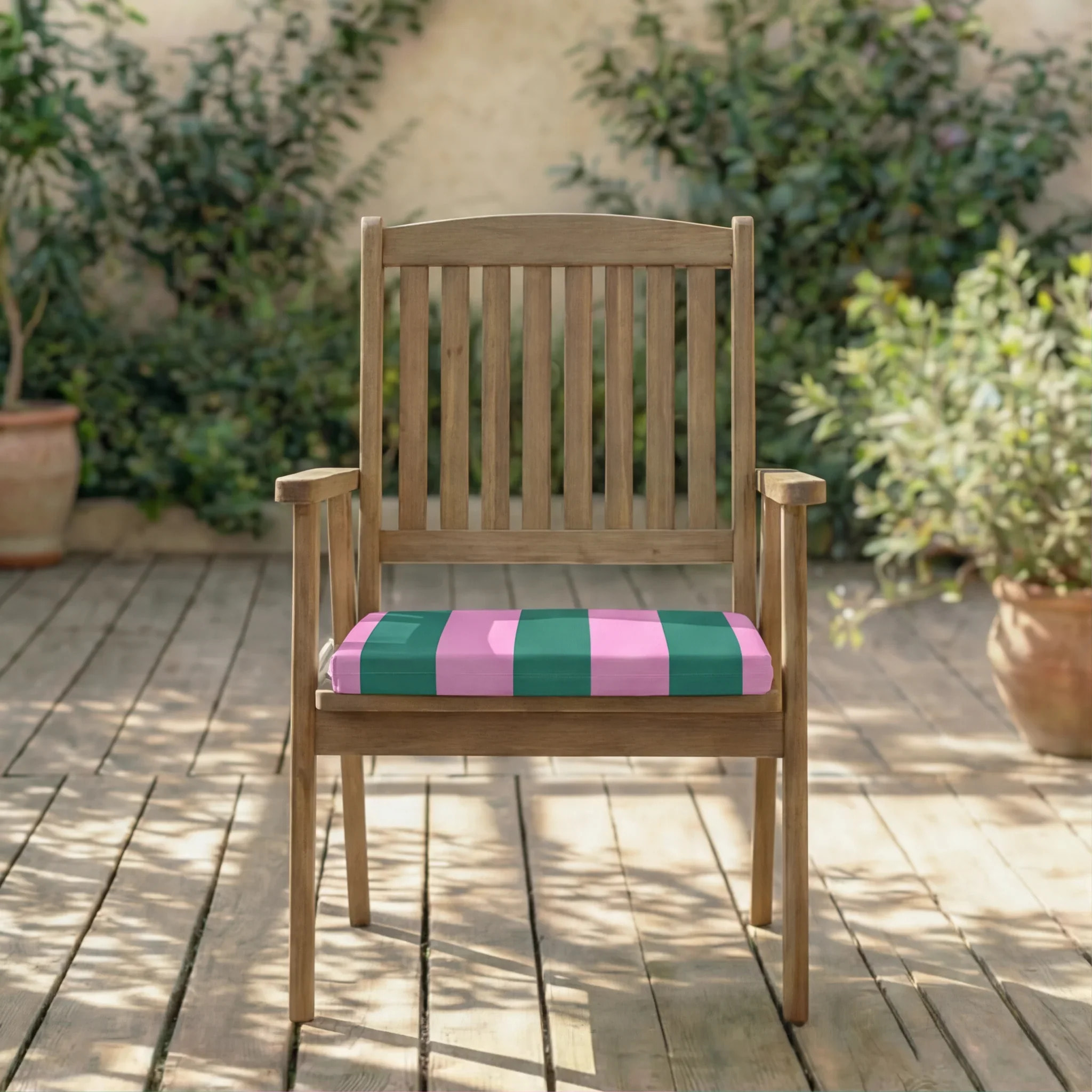 Coussin de siège rembourré 0120-410 40x40x5 cm