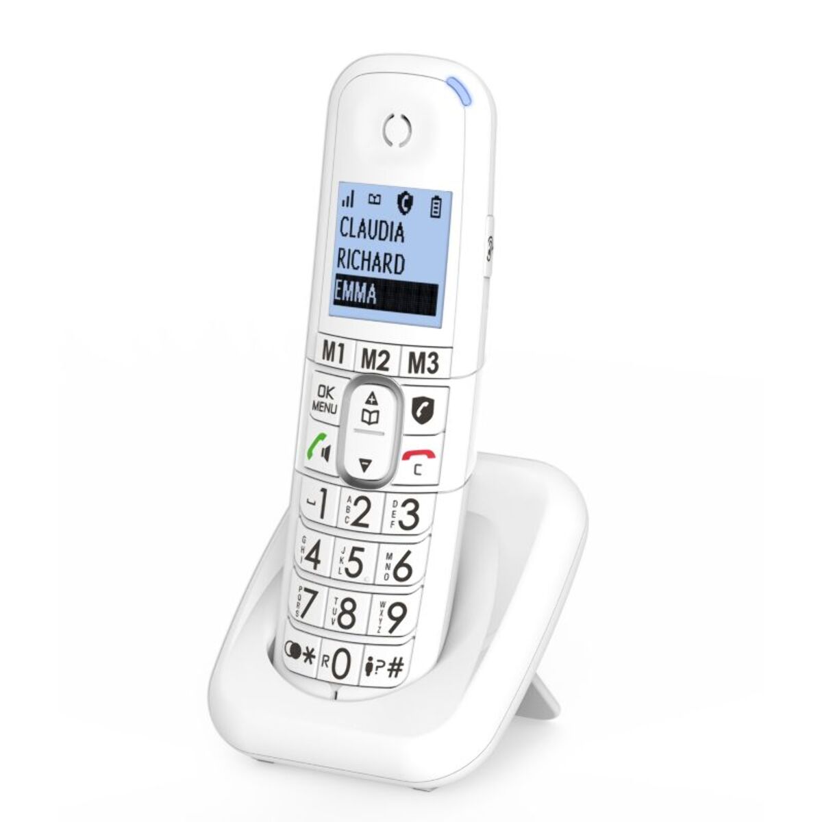 Téléphone sans fil ALCATEL XL785 Voice Duo Blanc