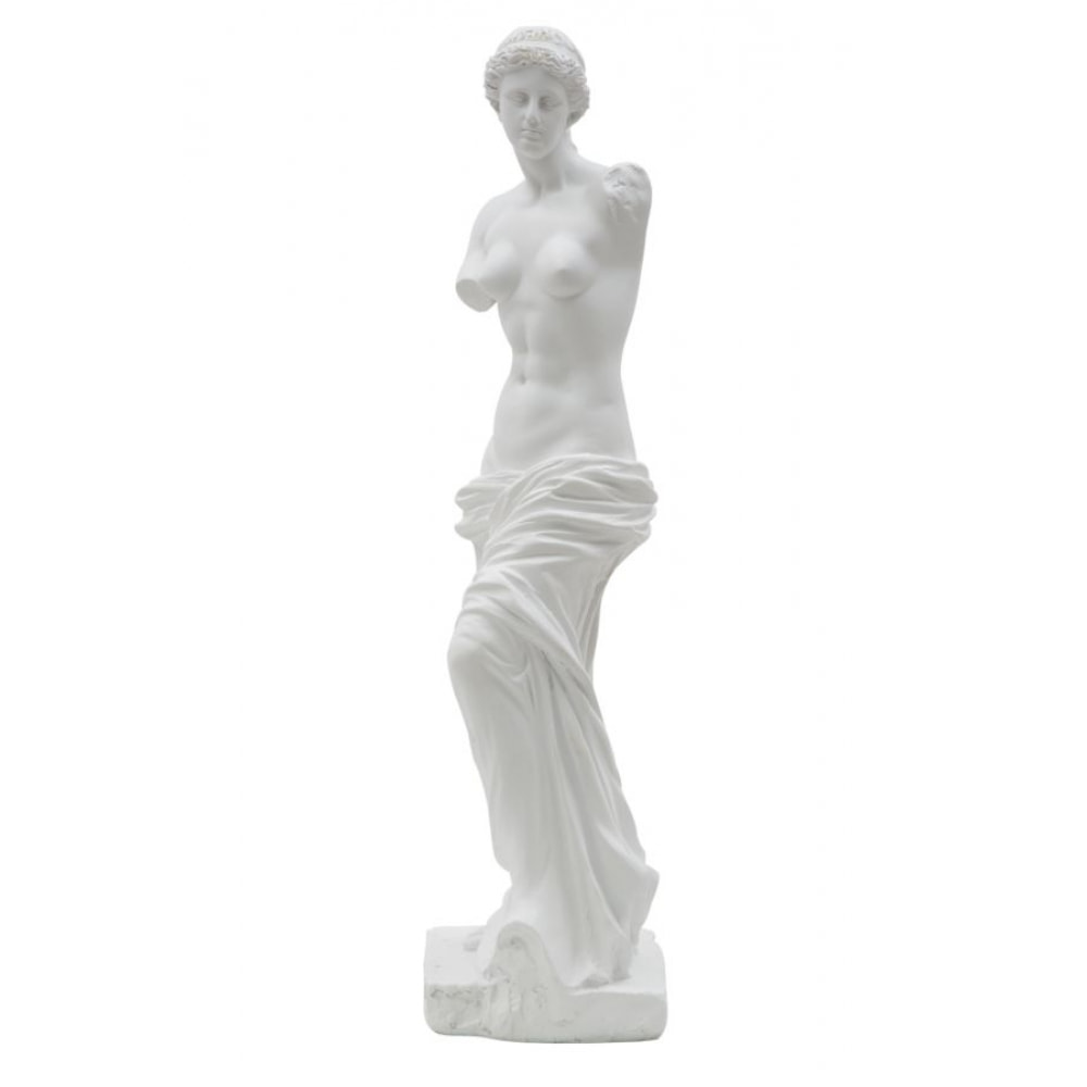 SCULTURA STATUA WOMAN CM 14X12X49
