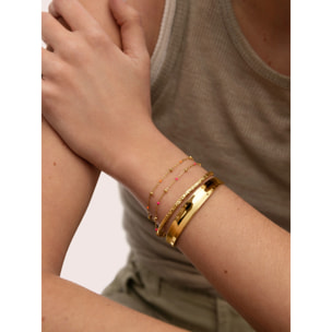 Bracciale Easy Acciao Placcato Oro