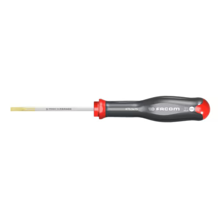 Tournevis Protwist pour vis à fente - lame fraisée 5x75 - FACOM - AT3.5x75