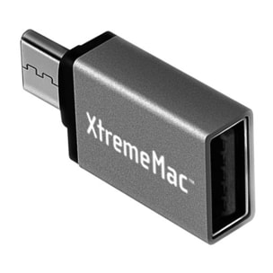 Adaptateur XTREMEMAC USB A femelle vers USB type C male