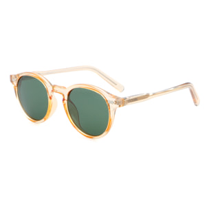 Gafas de sol OCEAN BOWIE - Champagne transparente brillante / Verde