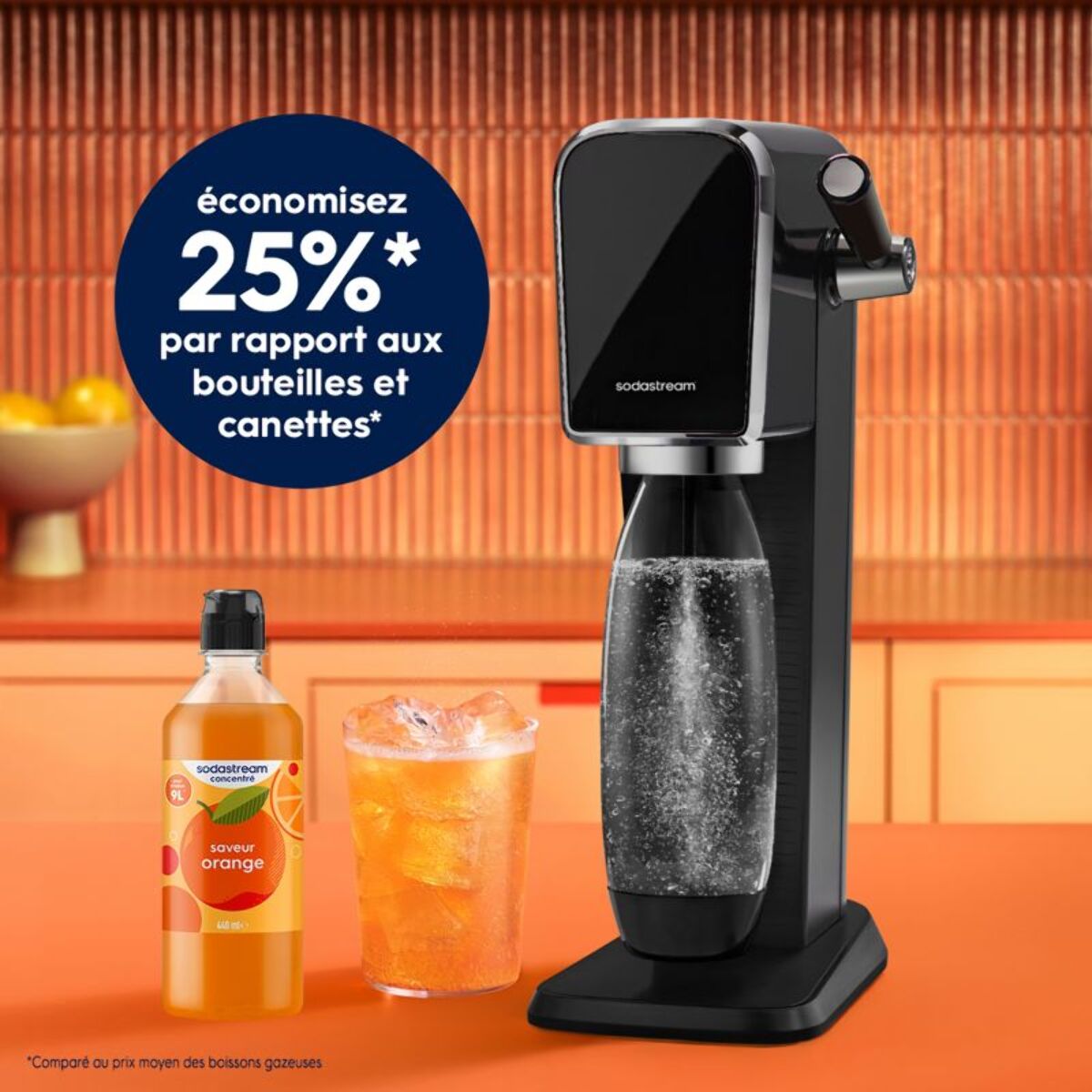 Concentré SODASTREAM ORANGE 440ml