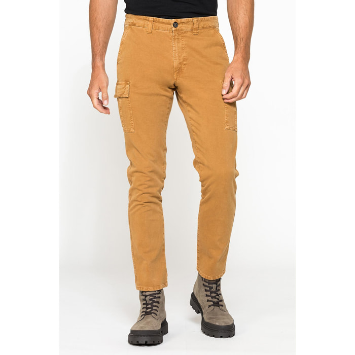 CARGO MOD. 619 SLIM FIT IN PESANTE GABARDINA STRETCH