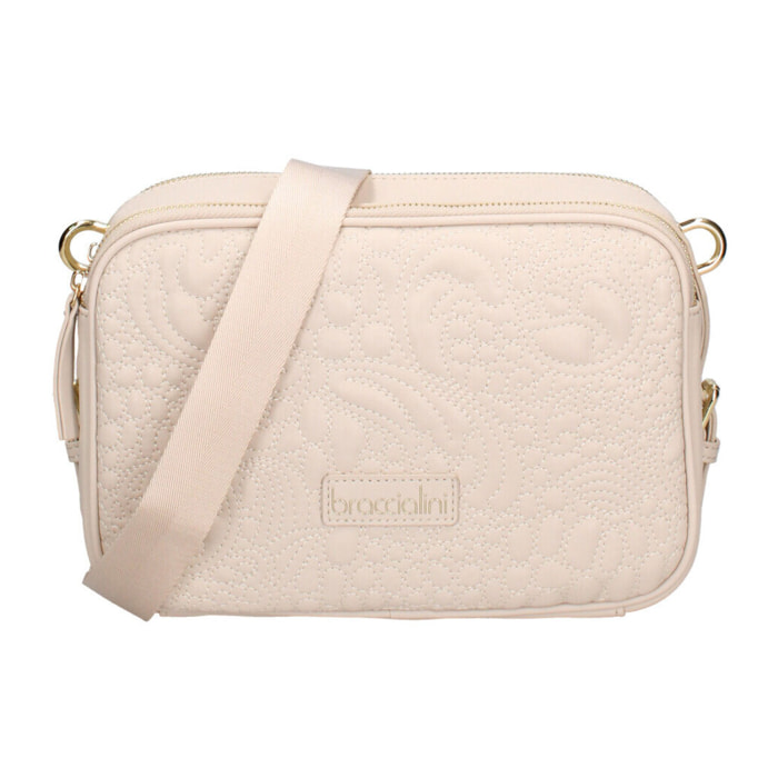 Borsa a tracolla da donna Textile Polyurethane 25x17x8 cm