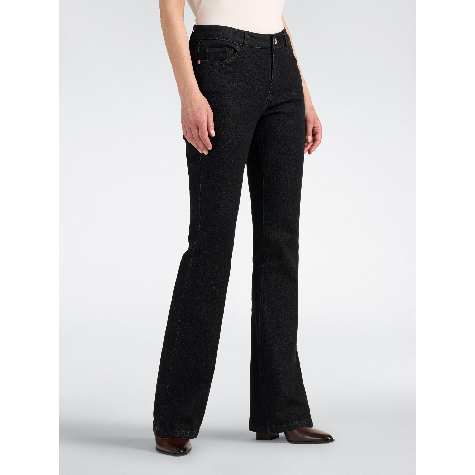 Elena Mirò - Jeans flare "Florence" - Negro