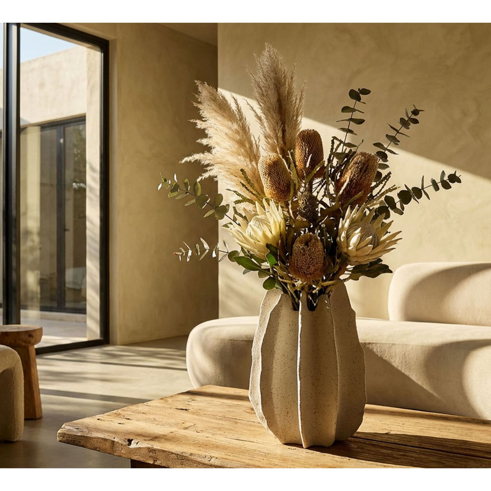 VASO RESINA ESTER CM Ø 26X40 (APERTURA CM Ø 9)