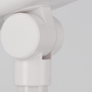 Forlight Page Lámpara Flexo de Escritorio LED con Batería Luz Neutra de Intensidad Regulable. Flexo para Escritorio Blanco