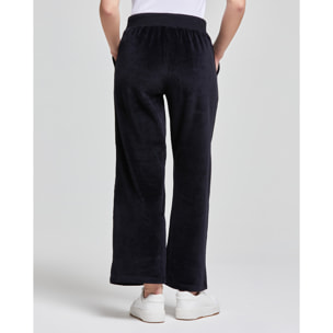 PANTA PALAZZO VELLUTO DONNA