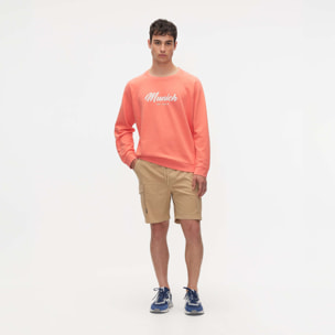 Sudadera MUNICH stanley de algodón coral