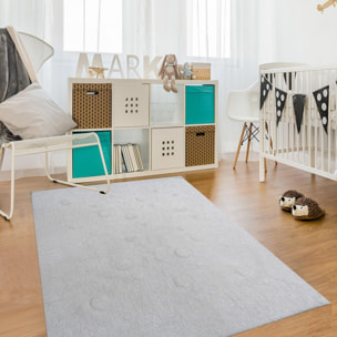 Tapis enfant Lufa, fait main en coton hypoallergénique