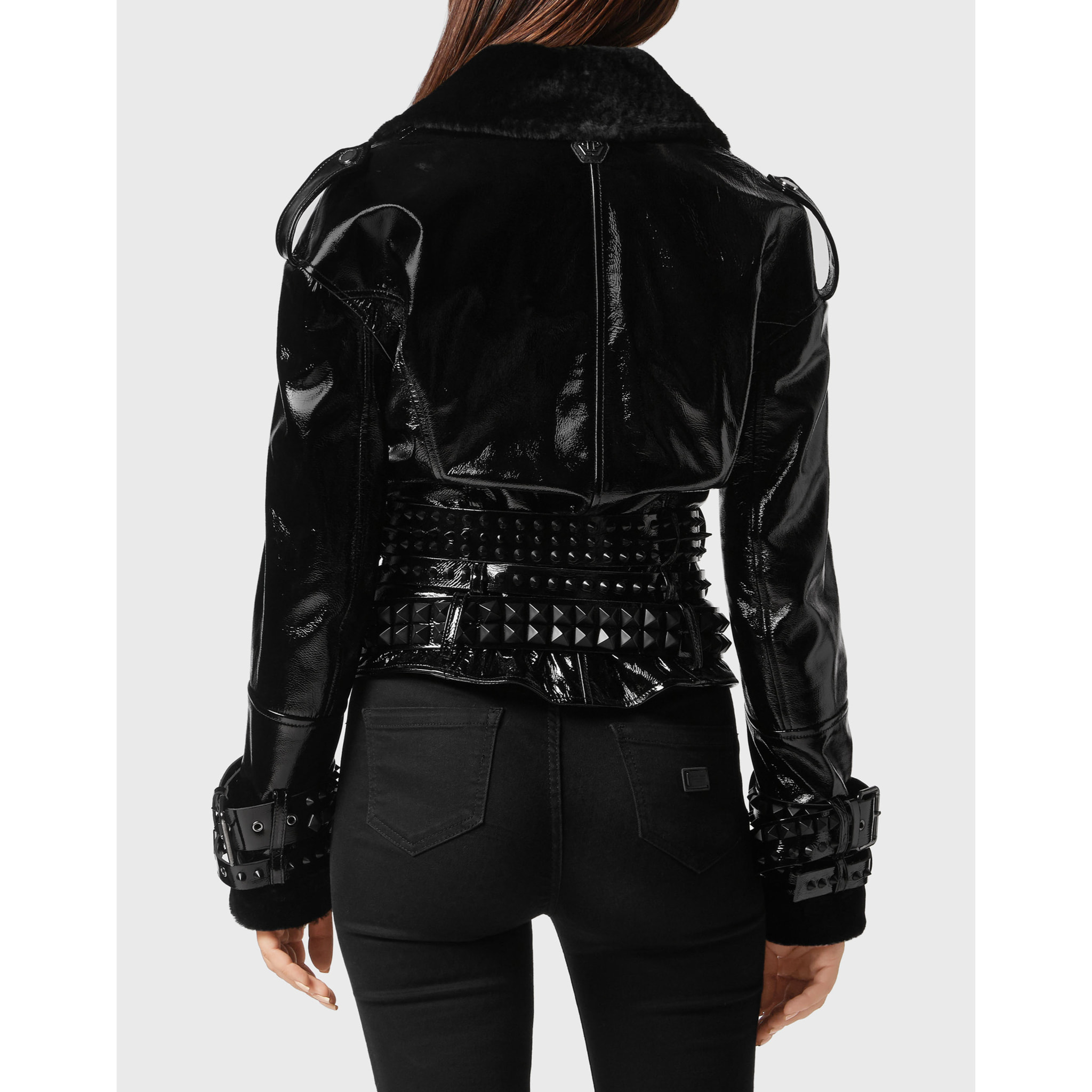 PHILIPP PLEIN Chaqueta de cuero