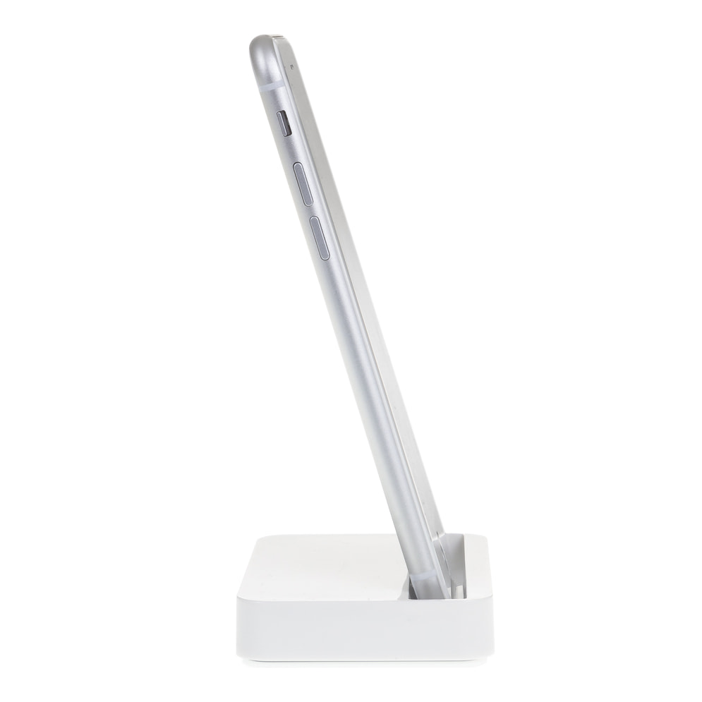 BASE DE CARGA PLANA PARA IPhone 5/SE/6/6 PLUS BLANCA