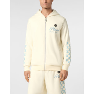 PHILIPP PLEIN Hooded Sweatjacket