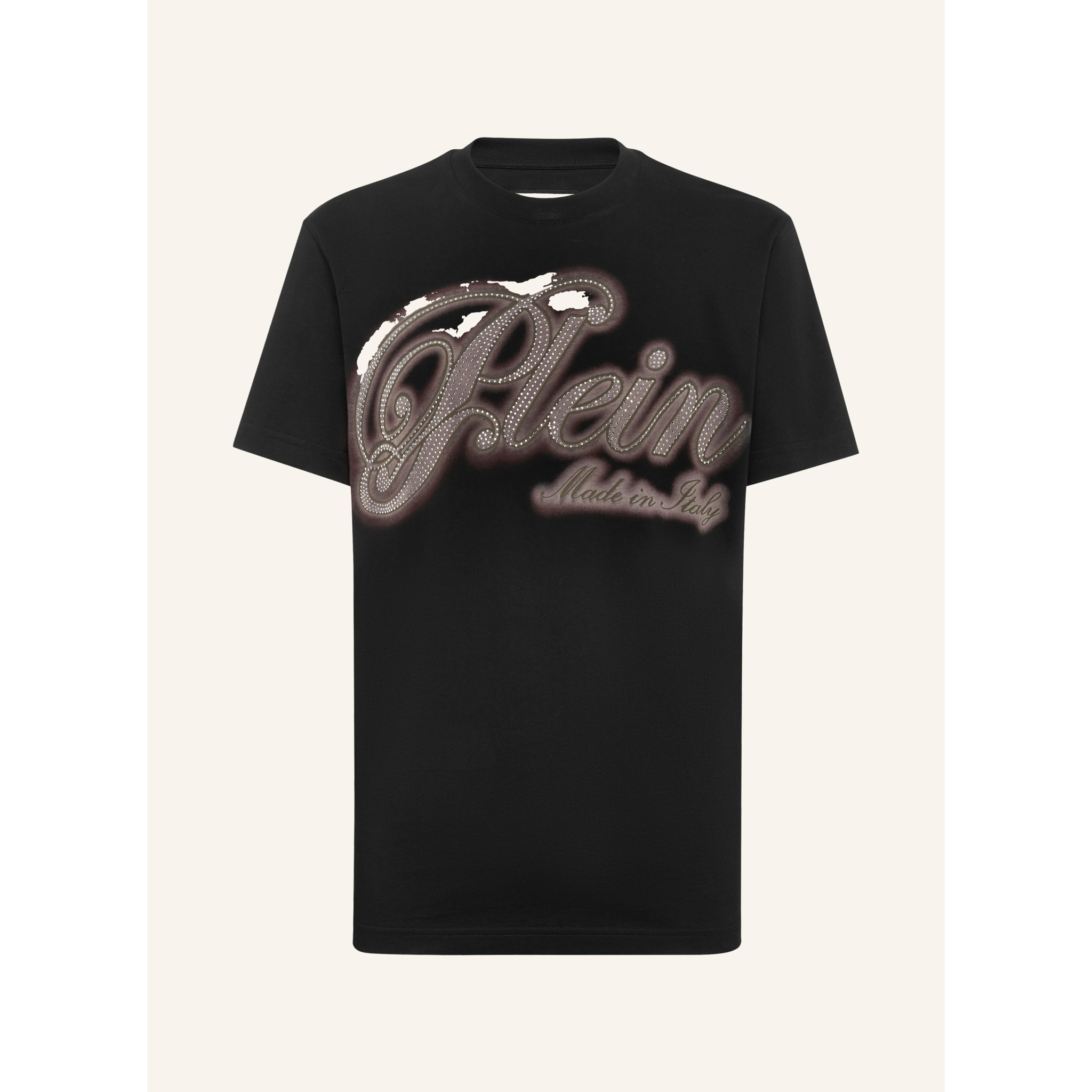 PHILIPP PLEIN T-Shirt Round Neck Ss SIGNATURE