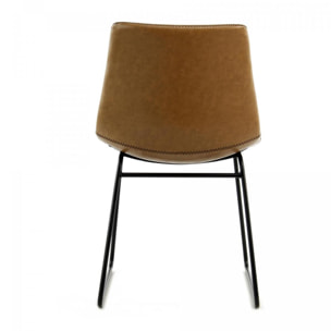 Lot de 2 chaises BILI Partiellement fabriqué à la main